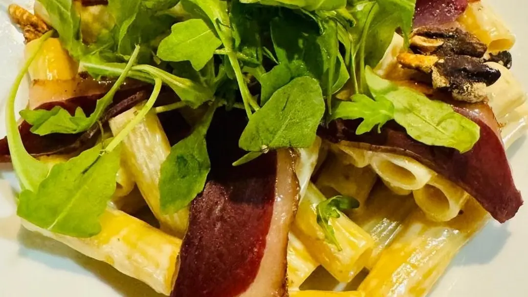 Brasserie Le Progrès in Eygalières Pasta dish