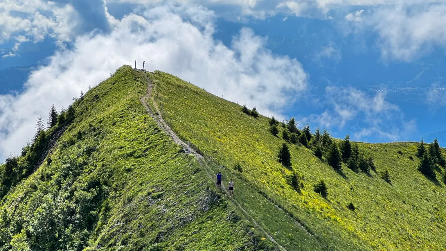 Sommet du môle - 1863 m