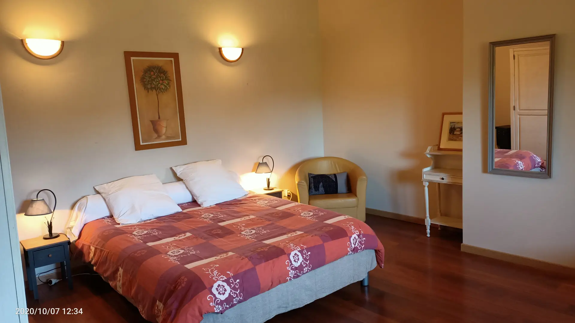 chambre1 Bastide des vignes