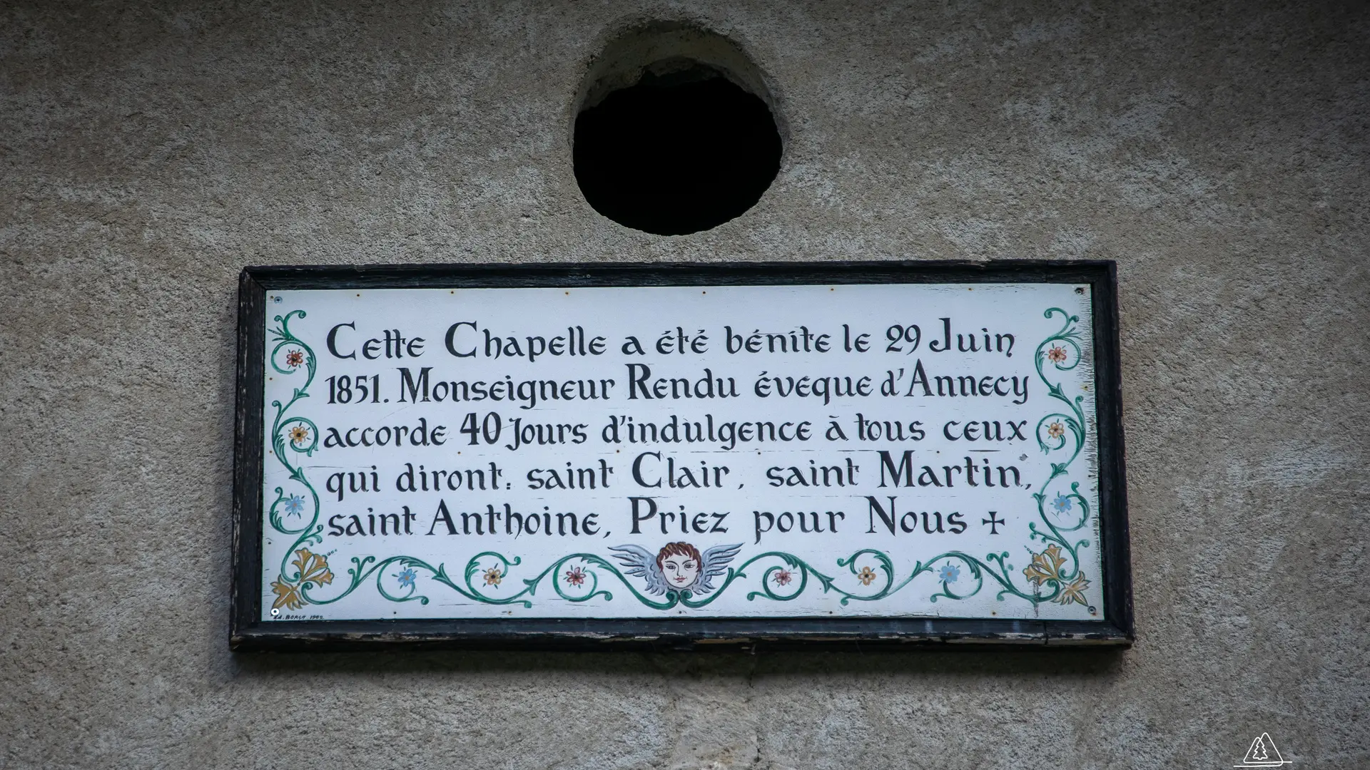 Chapelle de la Chapelle aux Contamines Montjoie