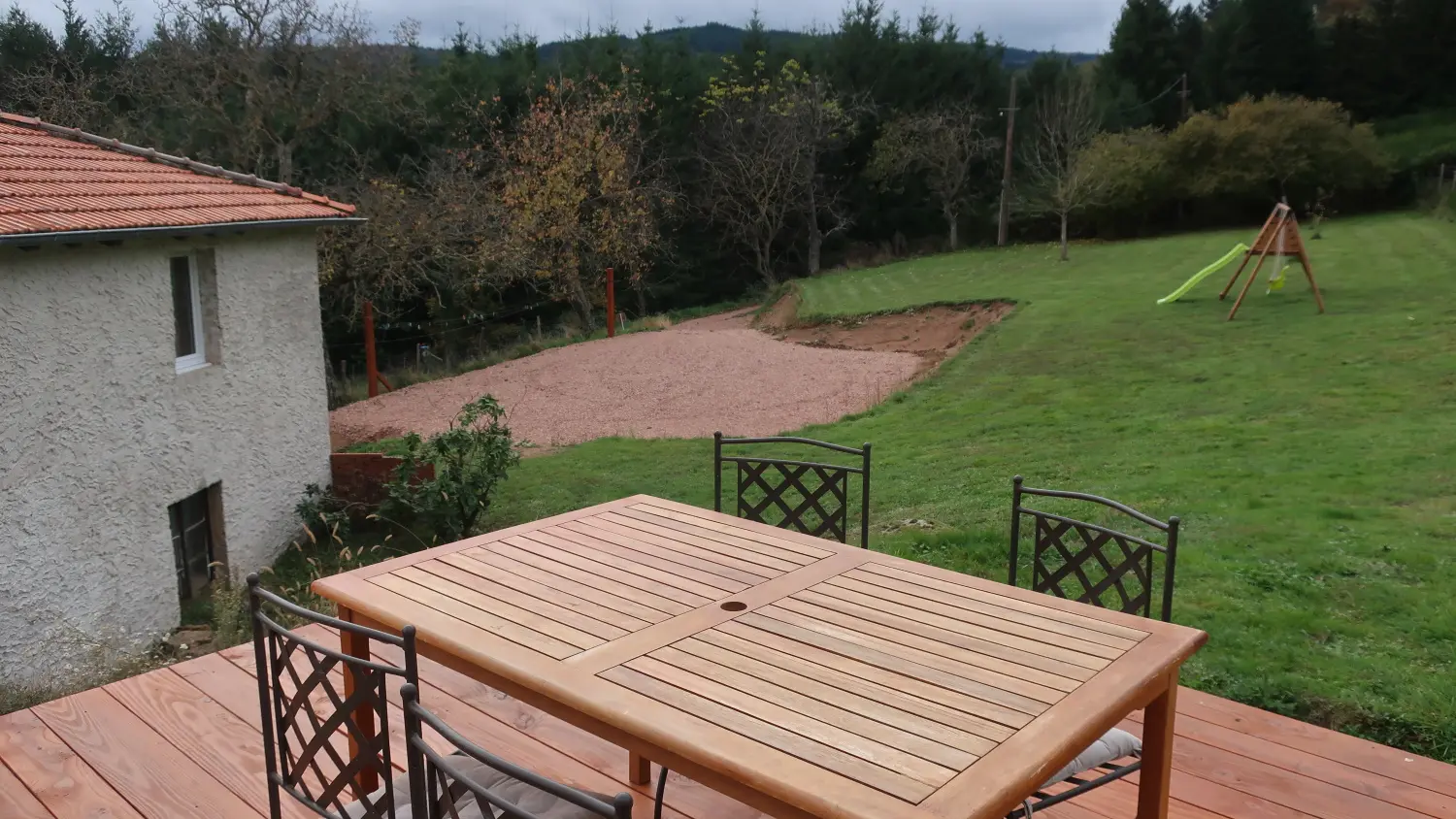 Terrasse Gîte Nature