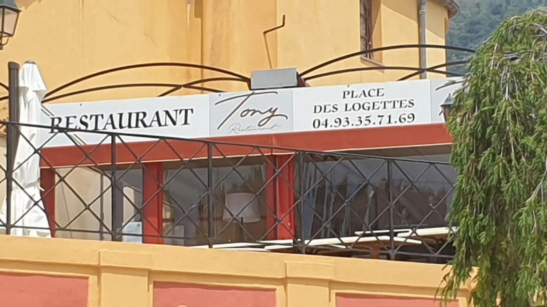 Façade du restaurant