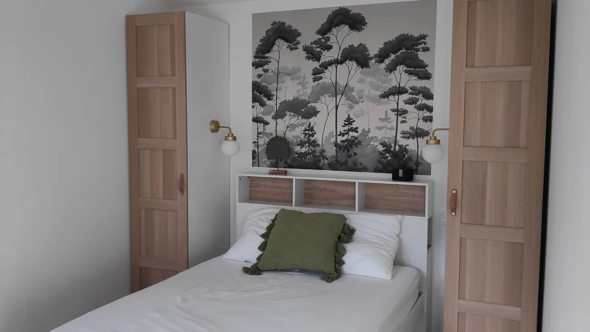 Schlafzimmer 2 mit Doppelbett