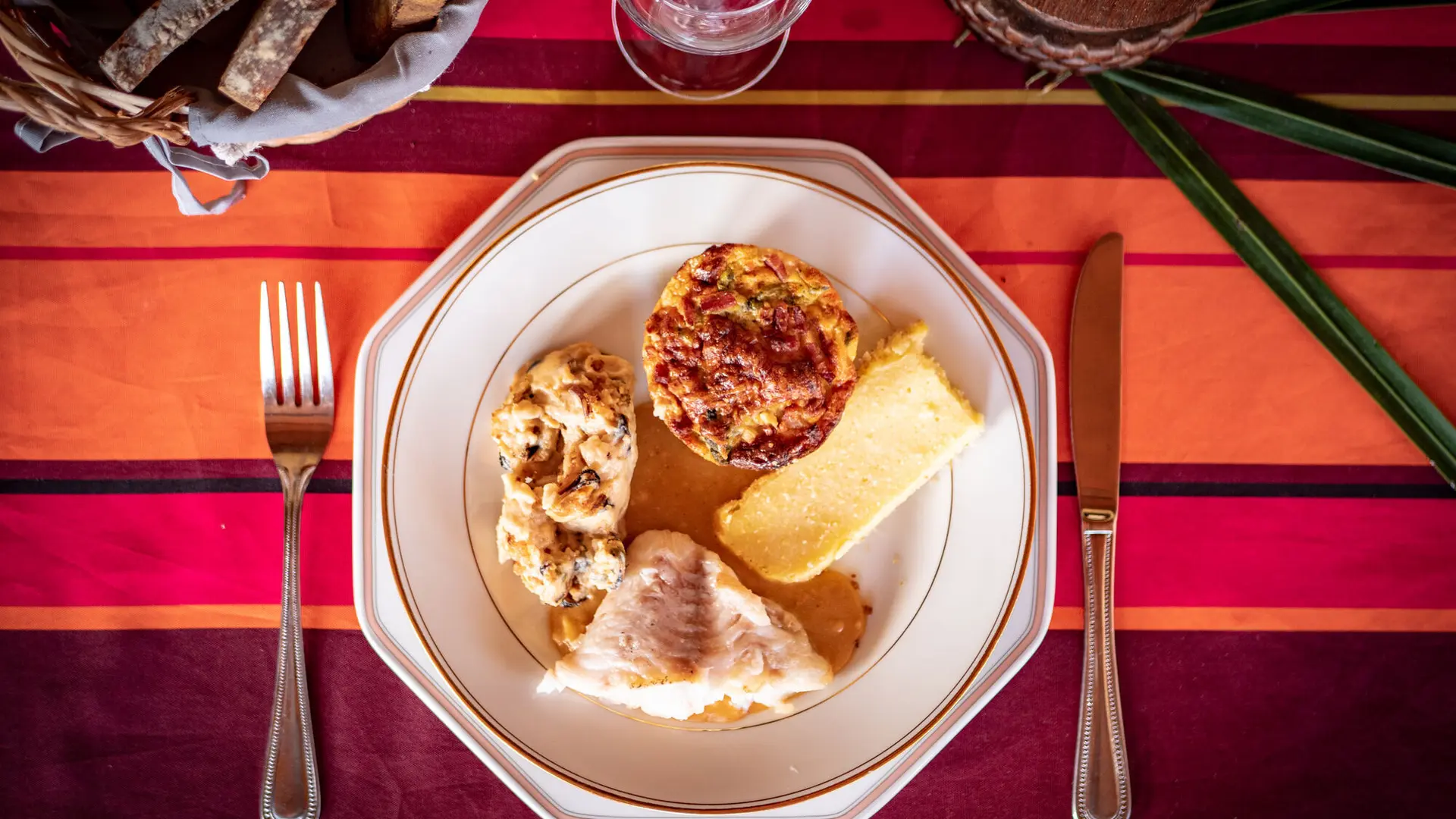 Plat - Table d'hôtes du Grand Bleu