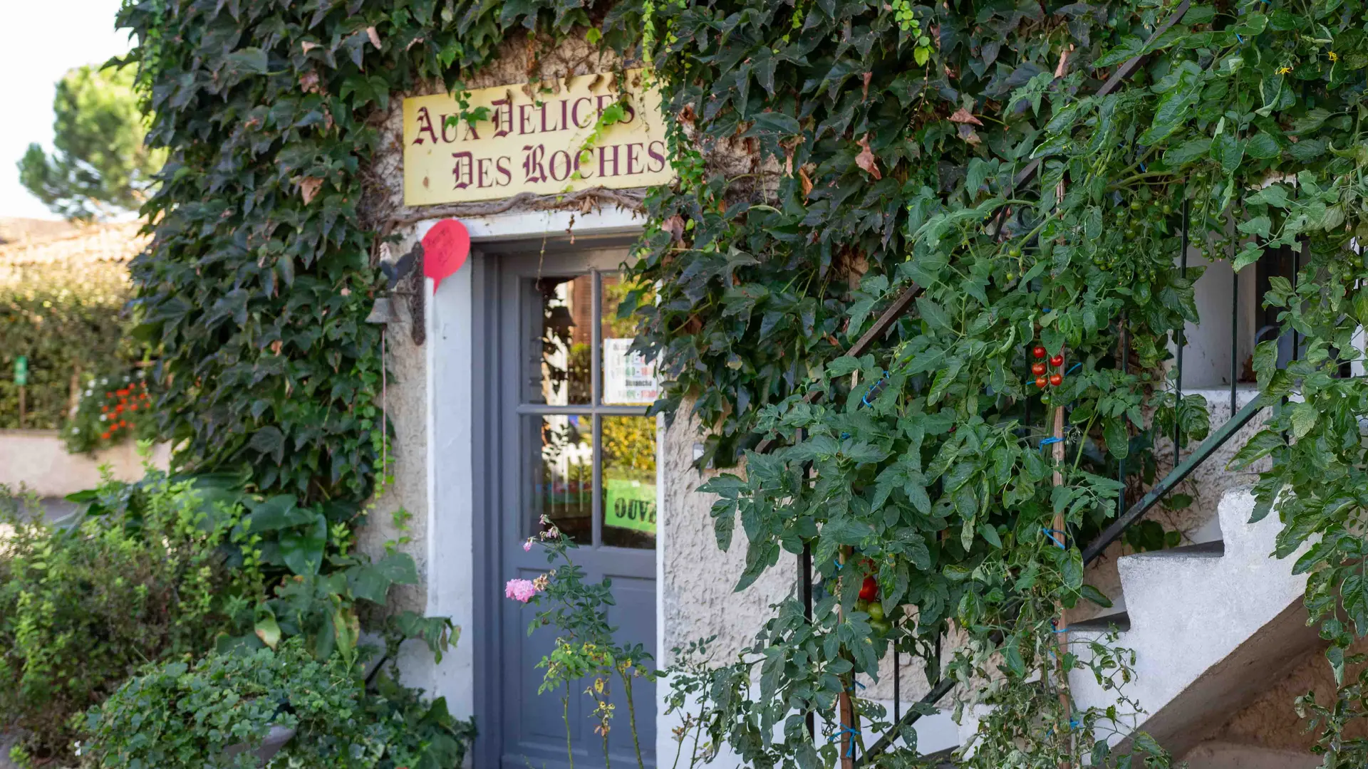 Entrée du magasin