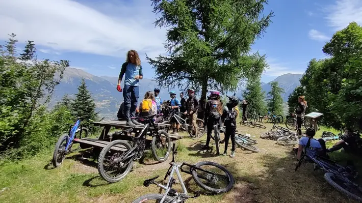Descente des Orres par le Chef-Lieu - Itinéraire VTT & enduro_Les Orres