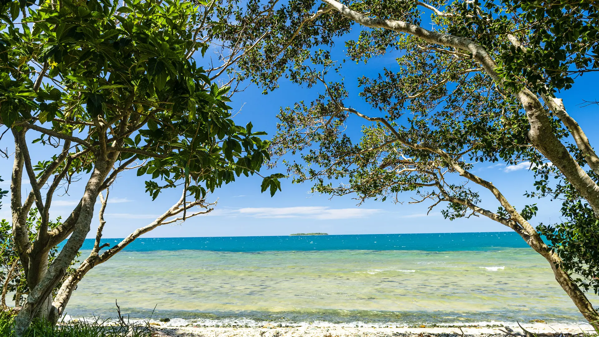 mer, paysage, touho, côte océanienne