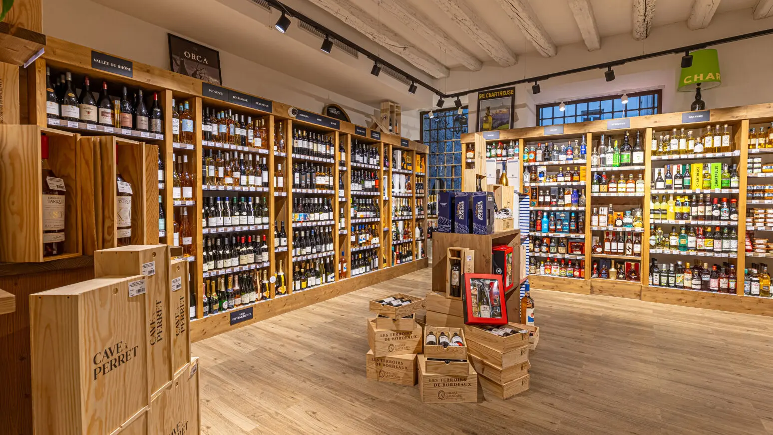 Intérieur du magasin