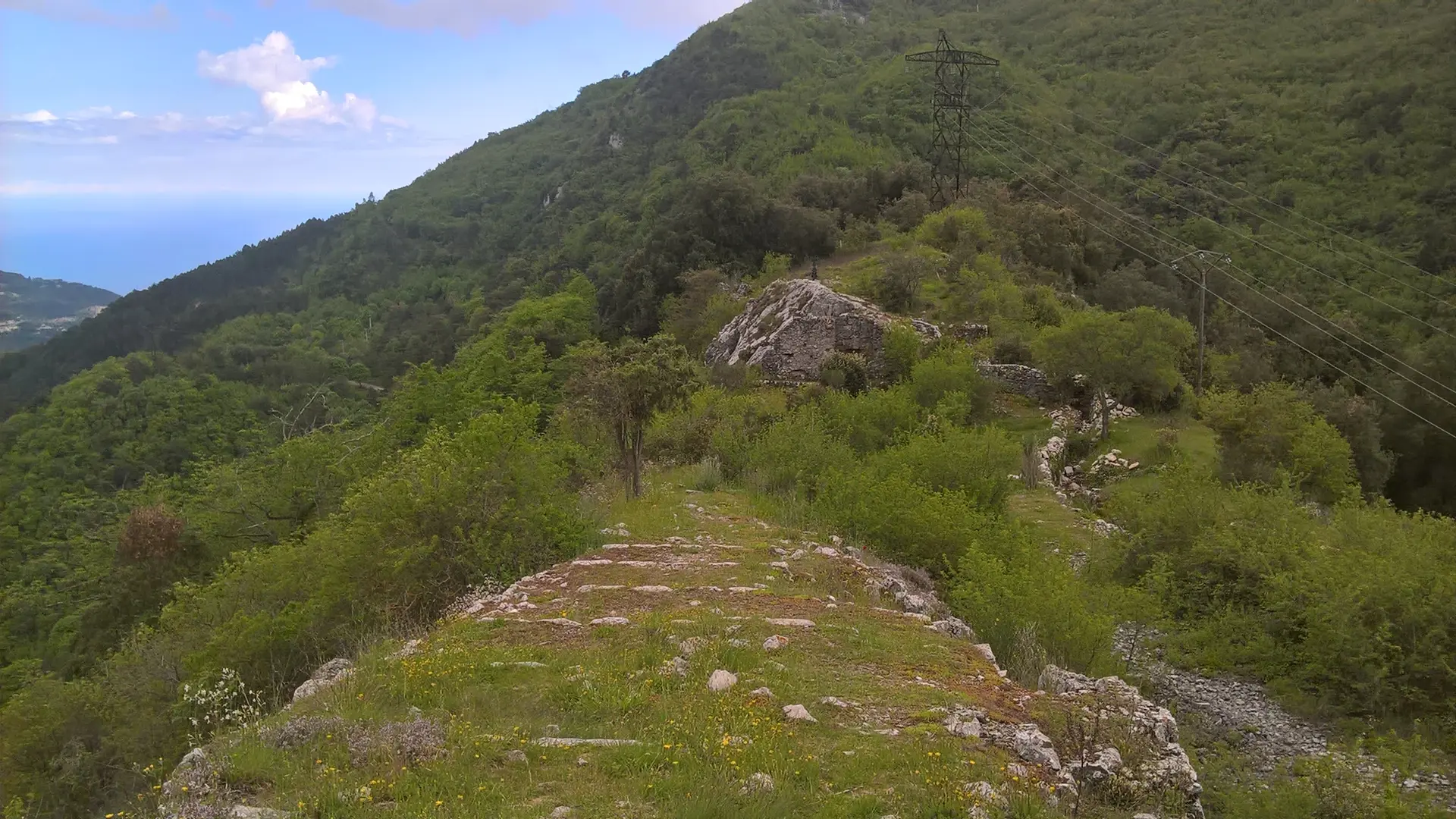 Ruines de l'ancien village