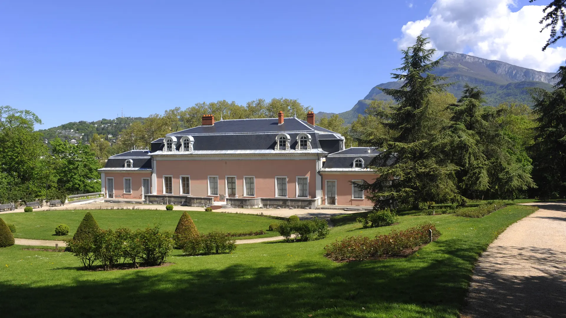 Château de Boigne et Parc de Buisson Rond à Chambéry