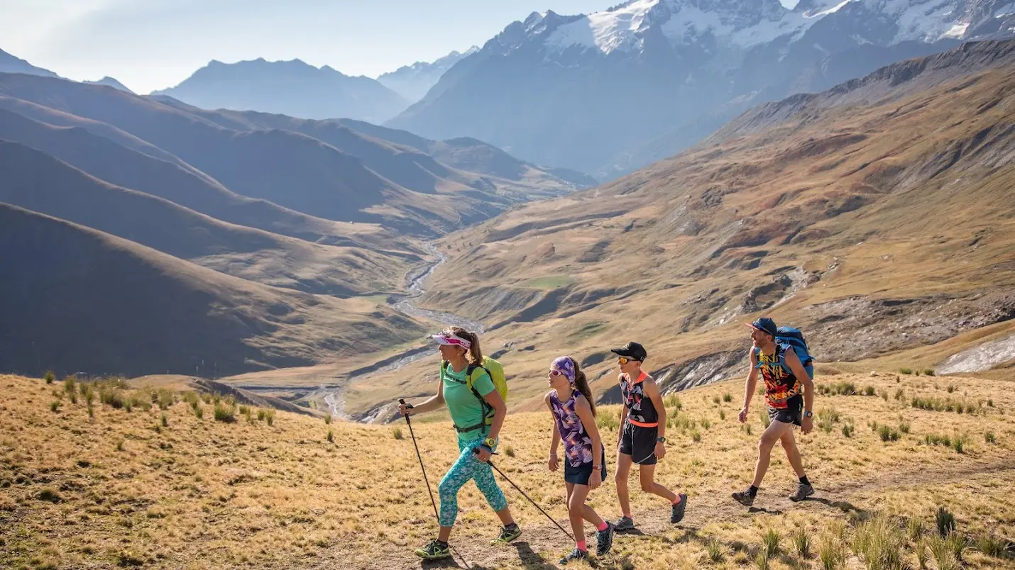 Ascent to the Pic du mas refuge