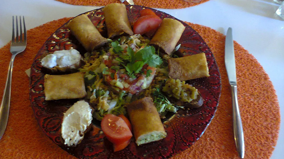 Présentation de plat