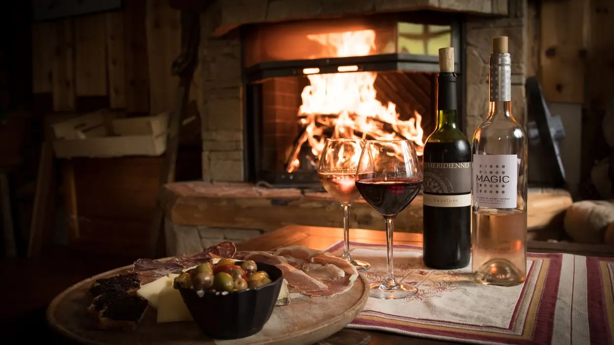 Dégustation au coin du feu