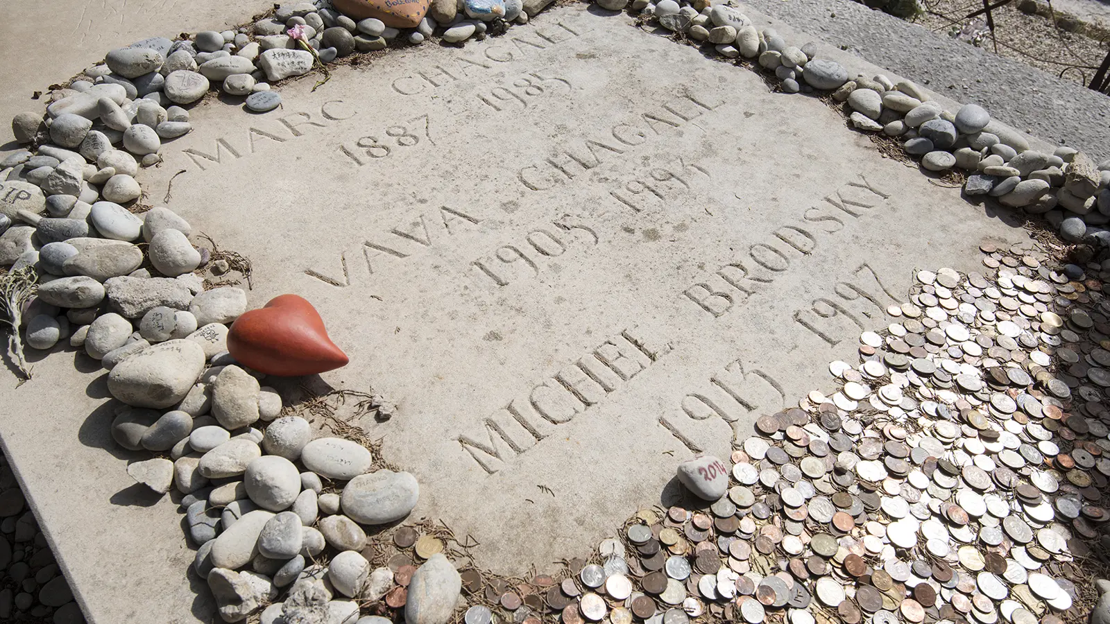 La tombe de Marc Chagall