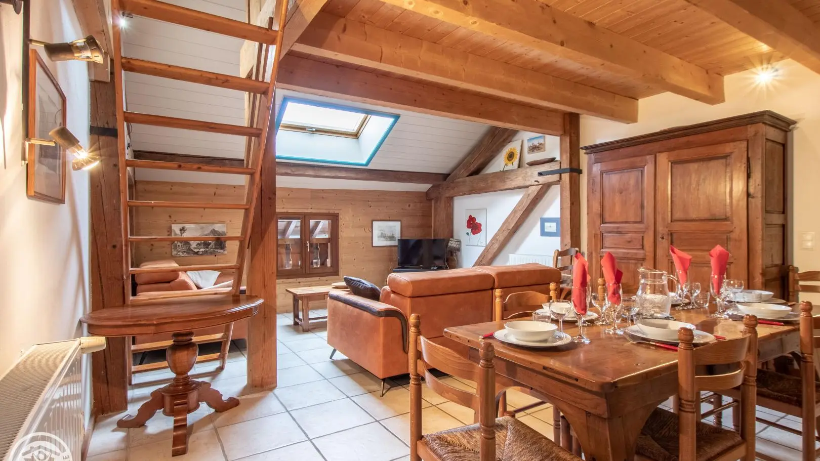 Pièce à vivre très conviviale