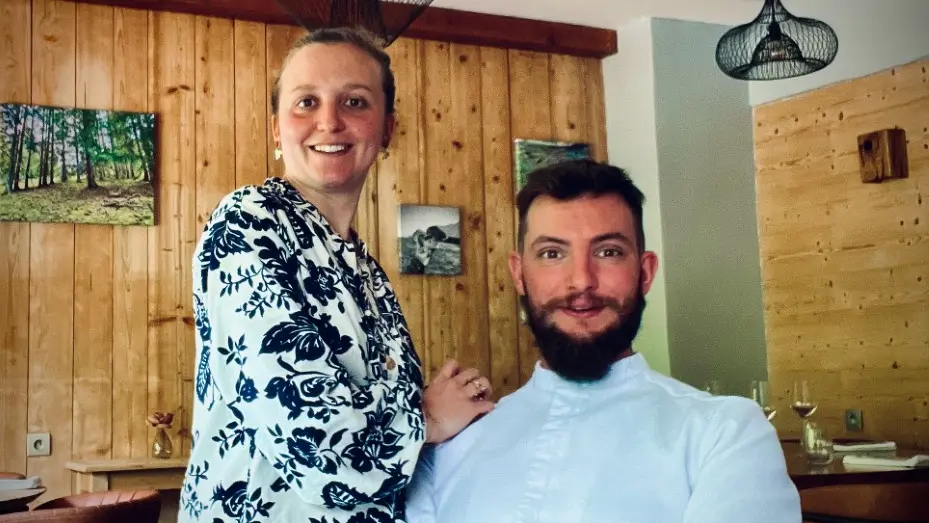 Couple propriétaires du restaurant