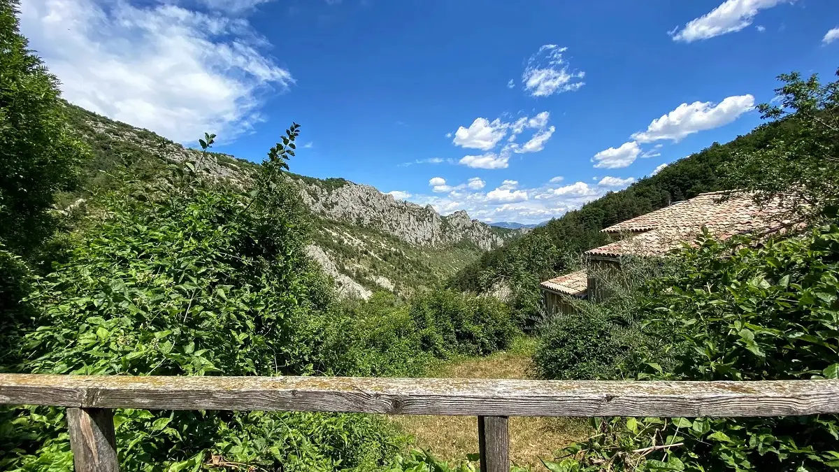 Vue sur la vallée