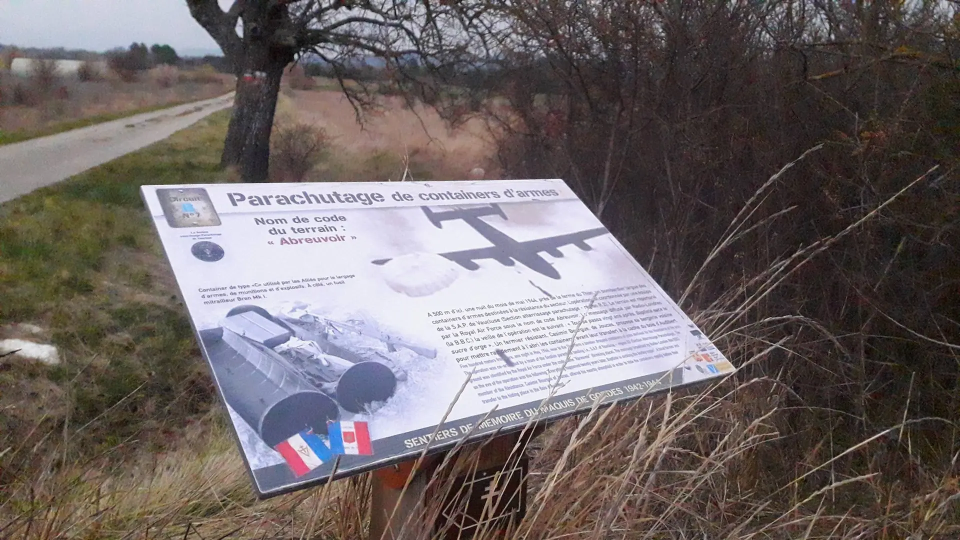 Sentier de mémoire du Maquis de Gordes