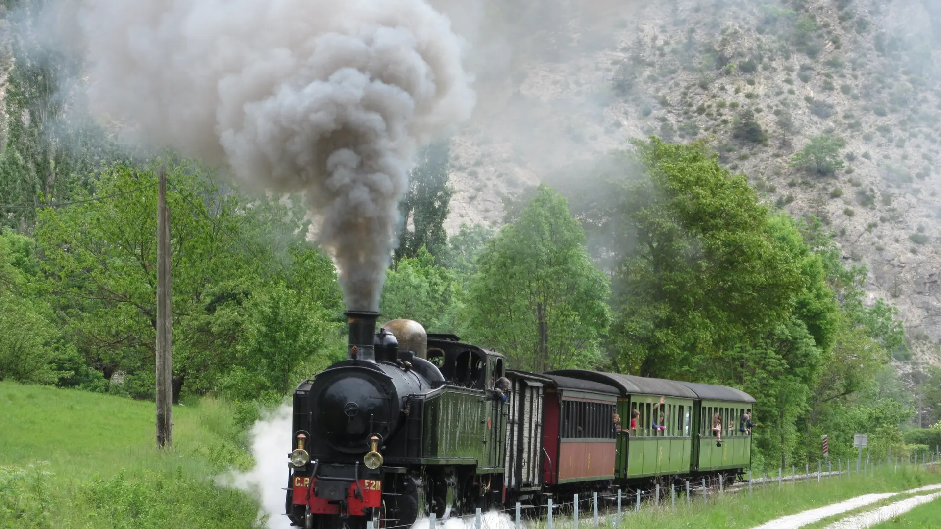 Le Train des pignes à vapeur