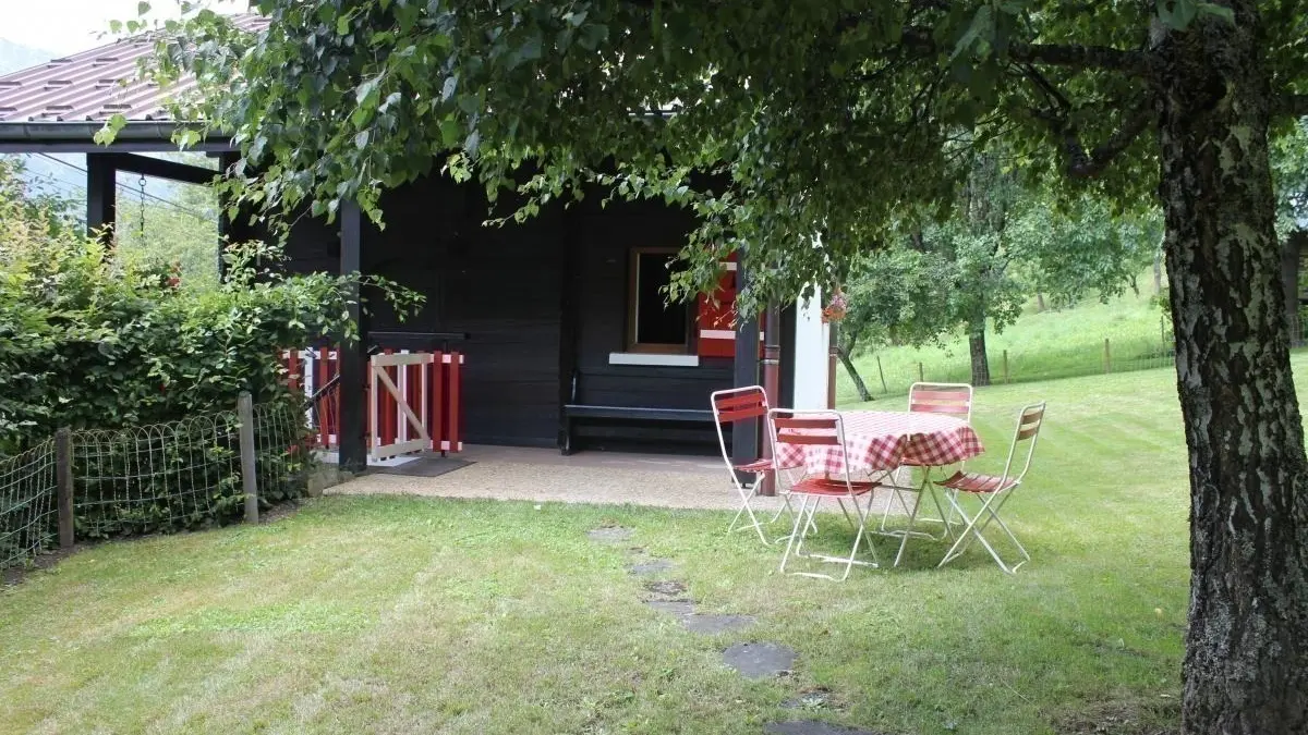 Façade sud en été