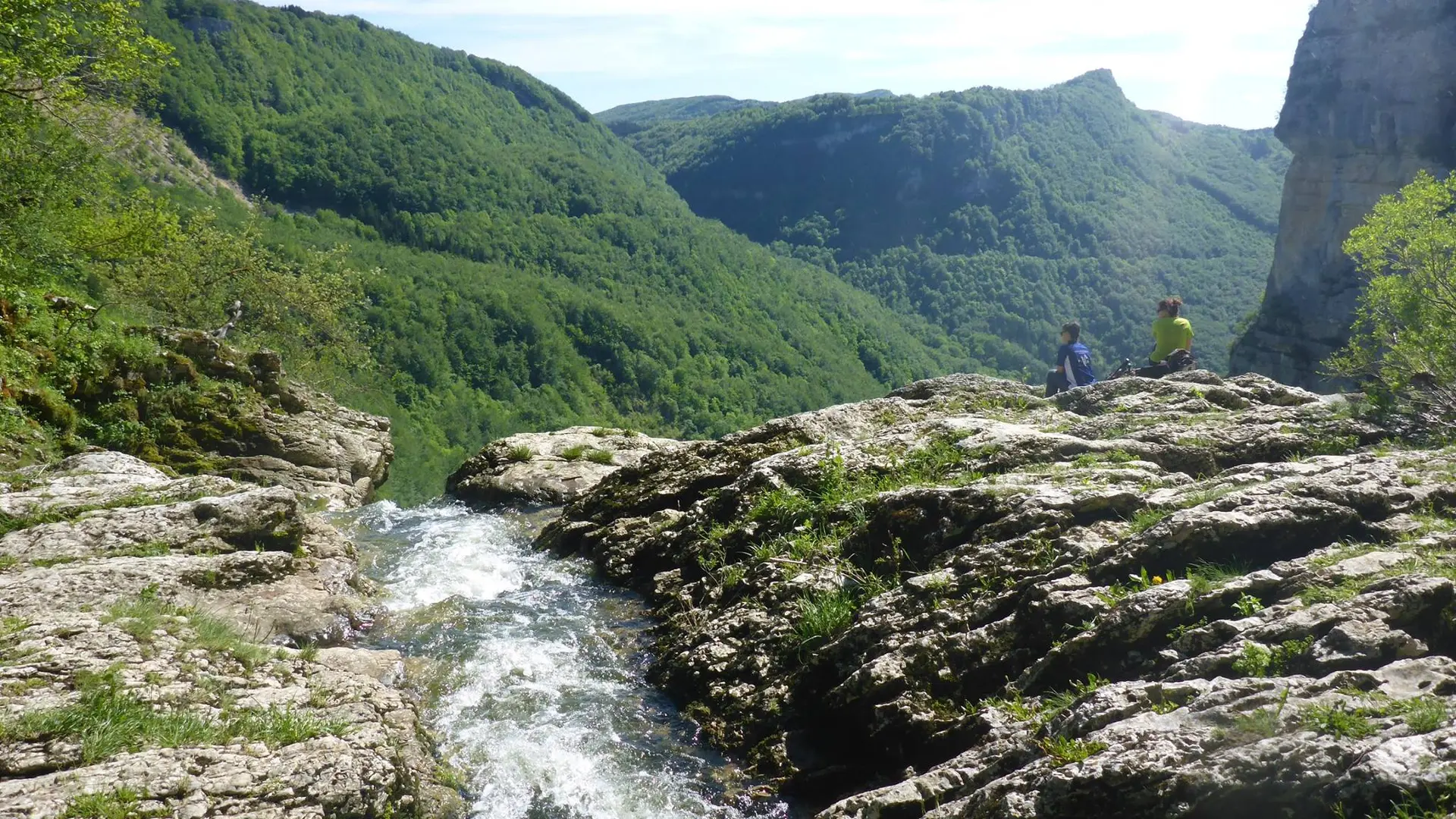 Cascade Vallée de l'Albarine Chaley Bugey