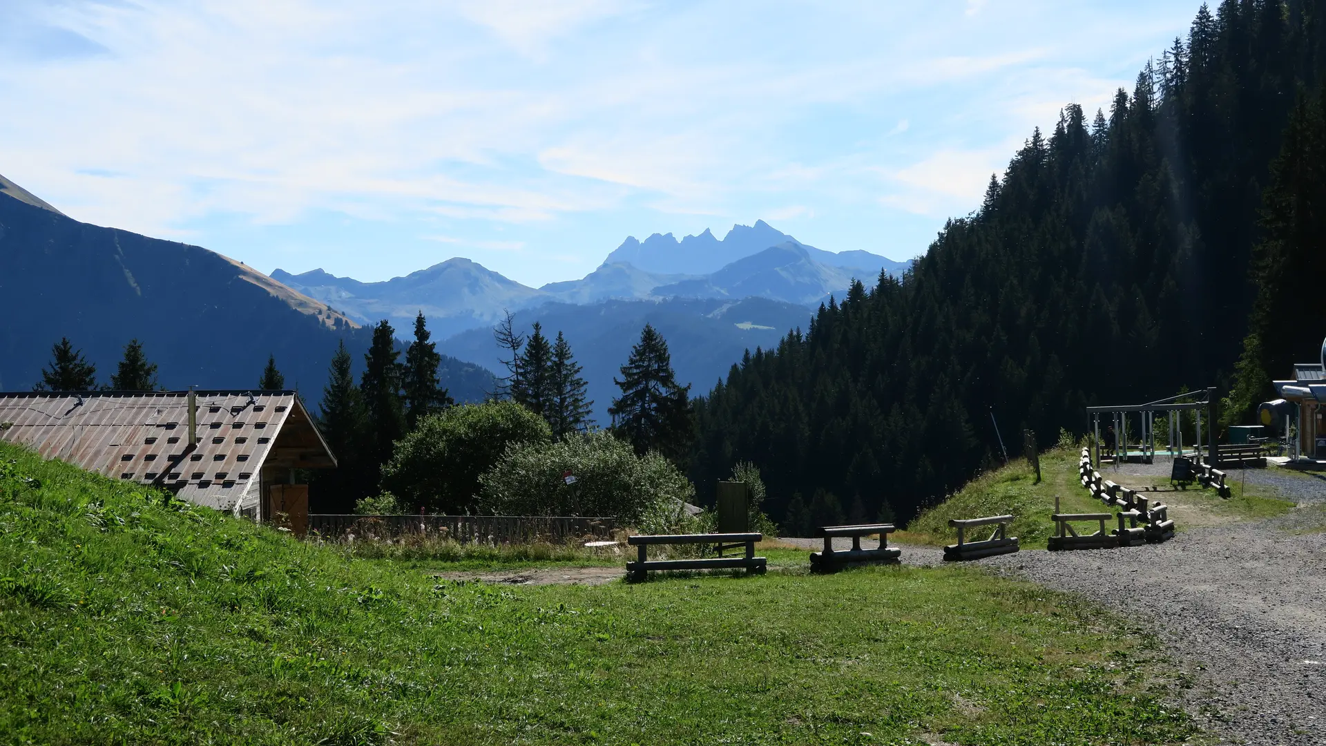 Vue sur les Dents du Midi