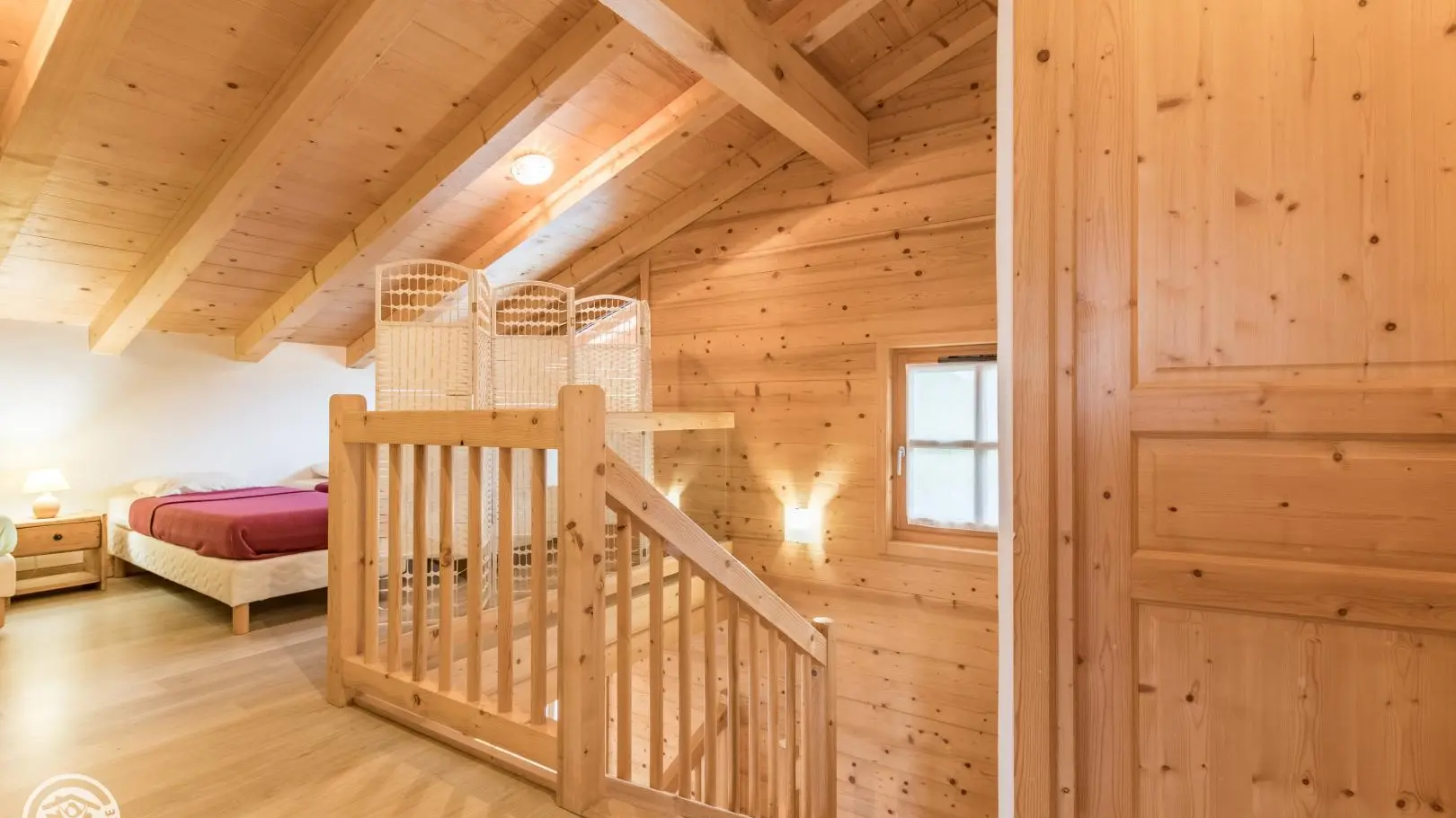 Mezzanine avec couchages