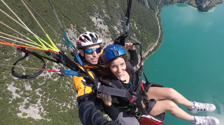 Baptême de parapente