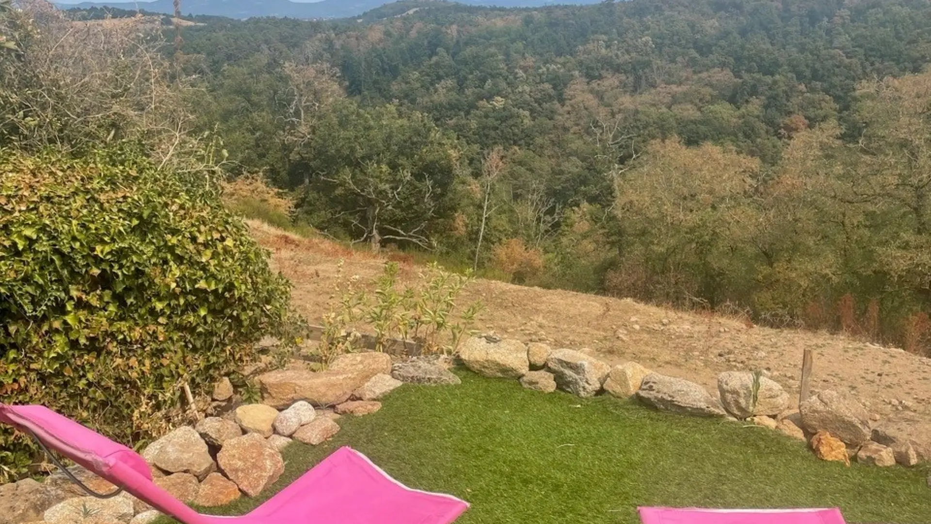 Bains de soleil et vue