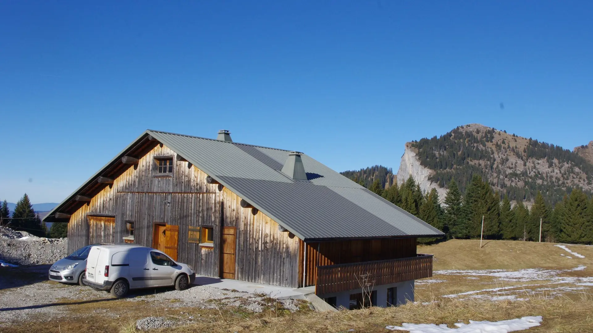 Chalet extérieur