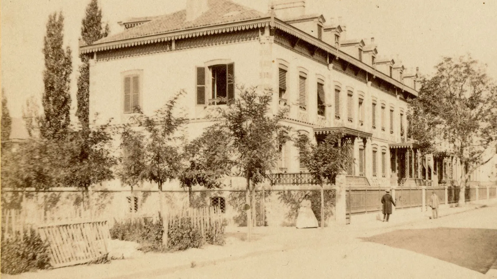 Photographie stéréoscopique, vers 1865