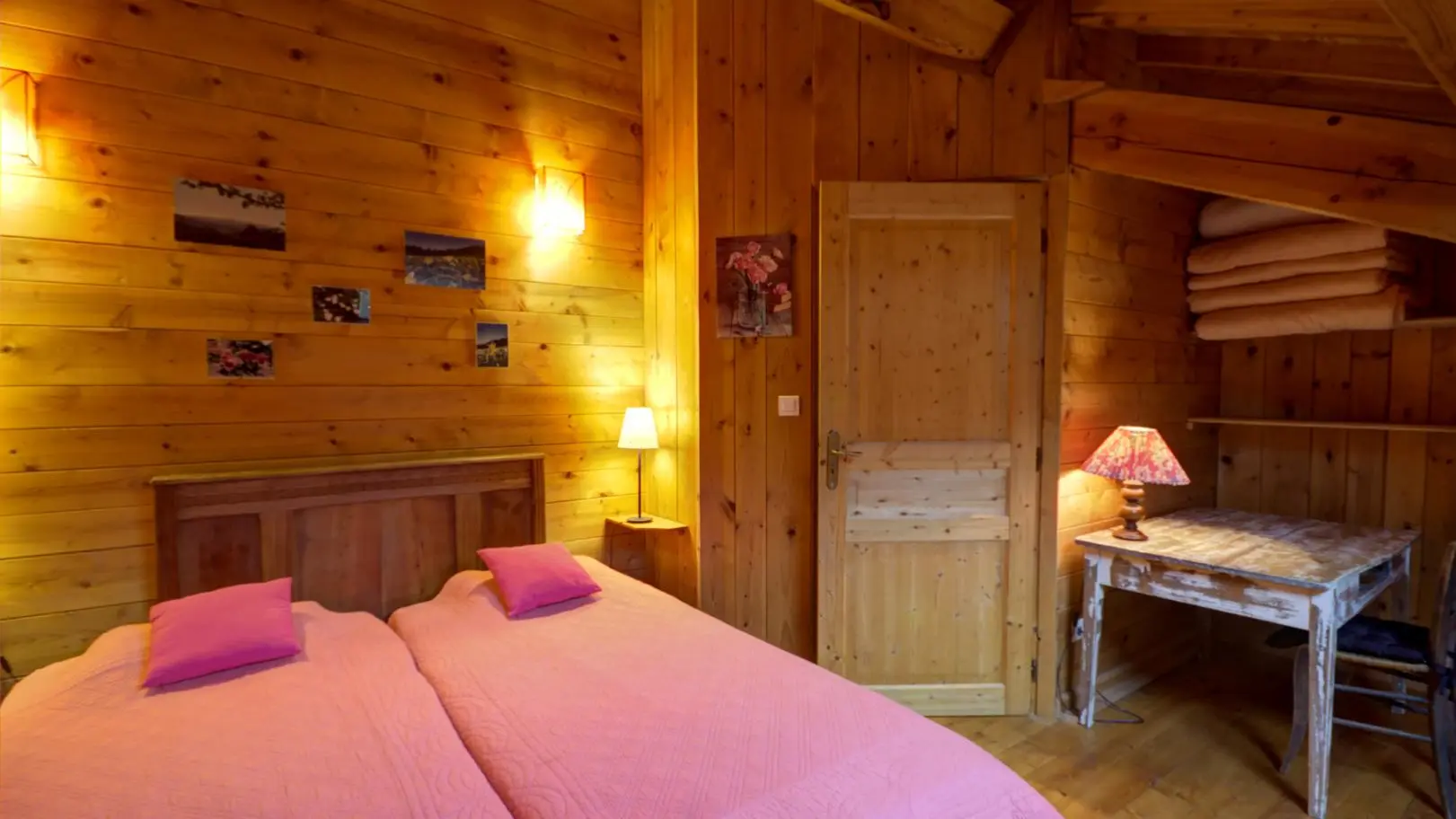 Chambre rose