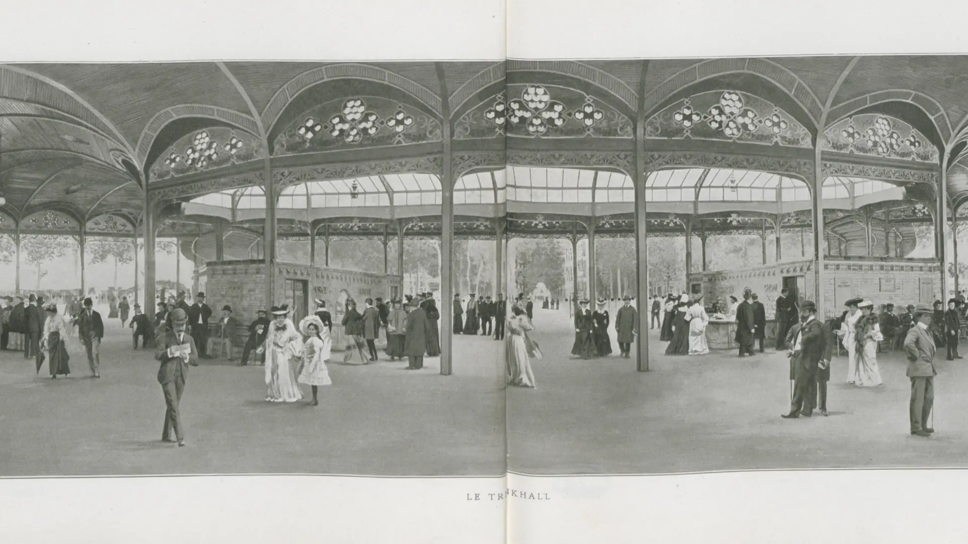 Extrait de l'album Vichy édité par la Compagnie fermière en 1904