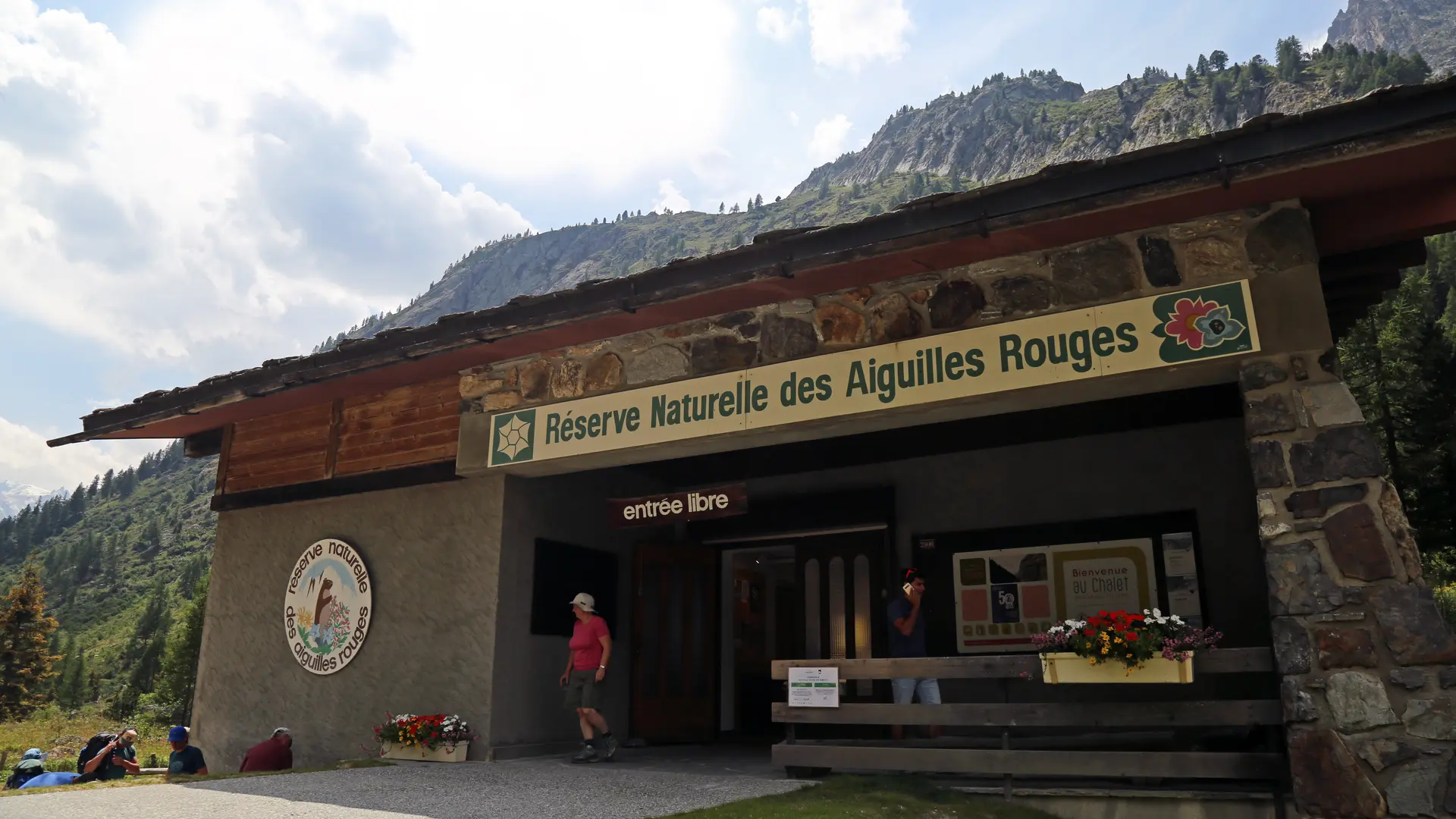 Chalet de la réserve naturelle des Aiguilles Rouges