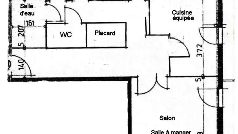 Plan du gîte Le Clos