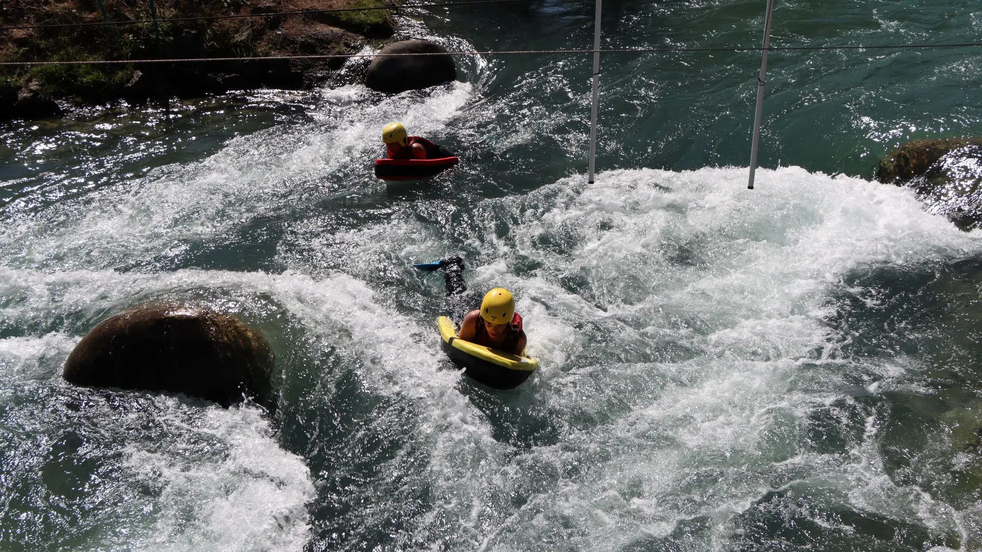 Descente en hydrospeed