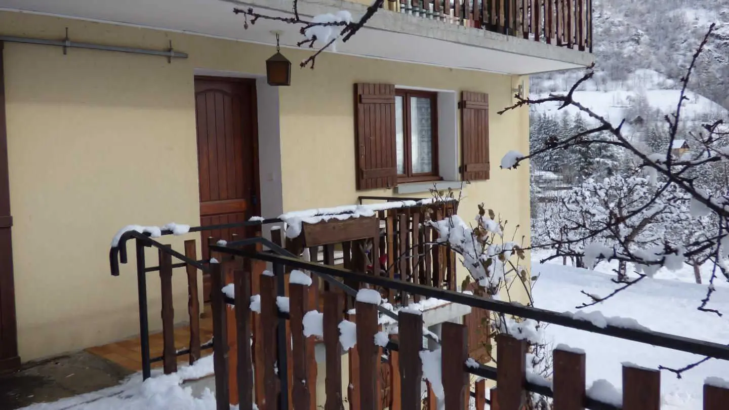 Accés au gîte de plan pied