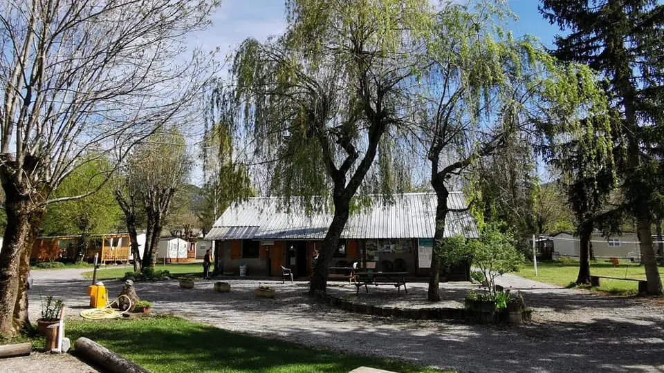 vue du terrain de pétanque