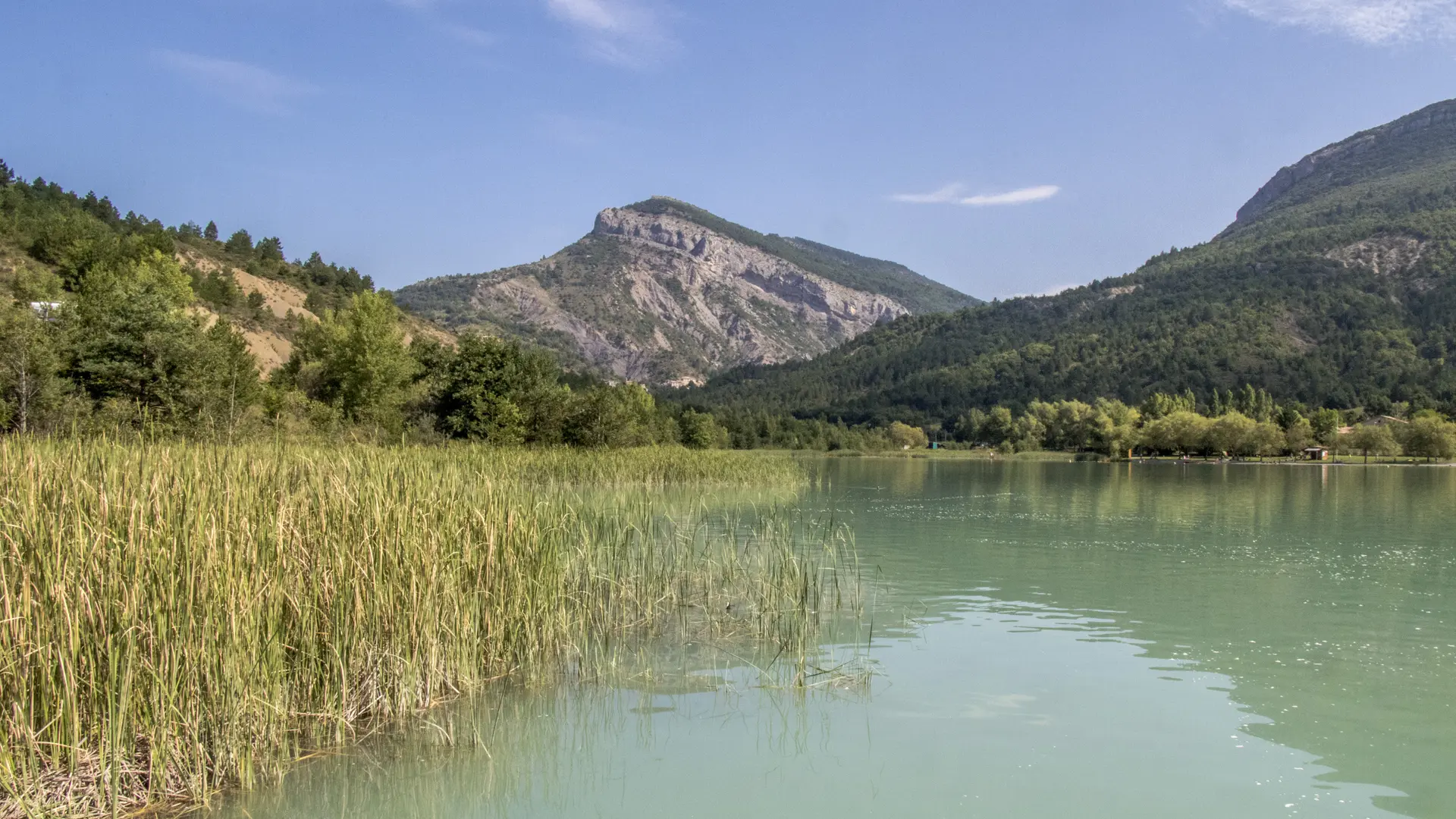 Le plan d'eau du Riou