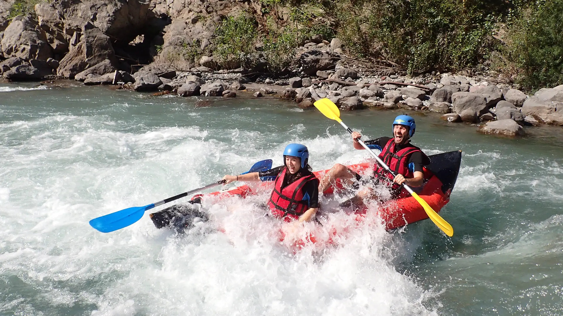 Kayak sur le Var
