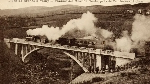 Le viaduc du Moulin Neuf à Ferrières-sur-Sichon