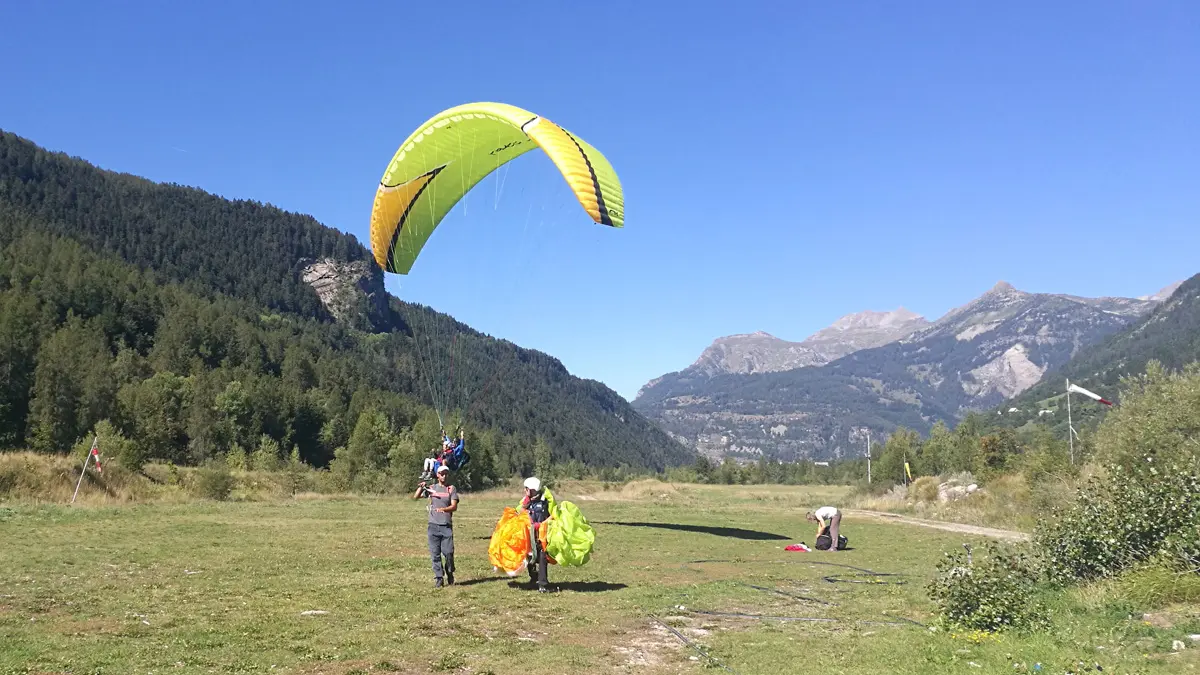 Ecrins Vol Libre, école de parapente, vallée du Champsaur