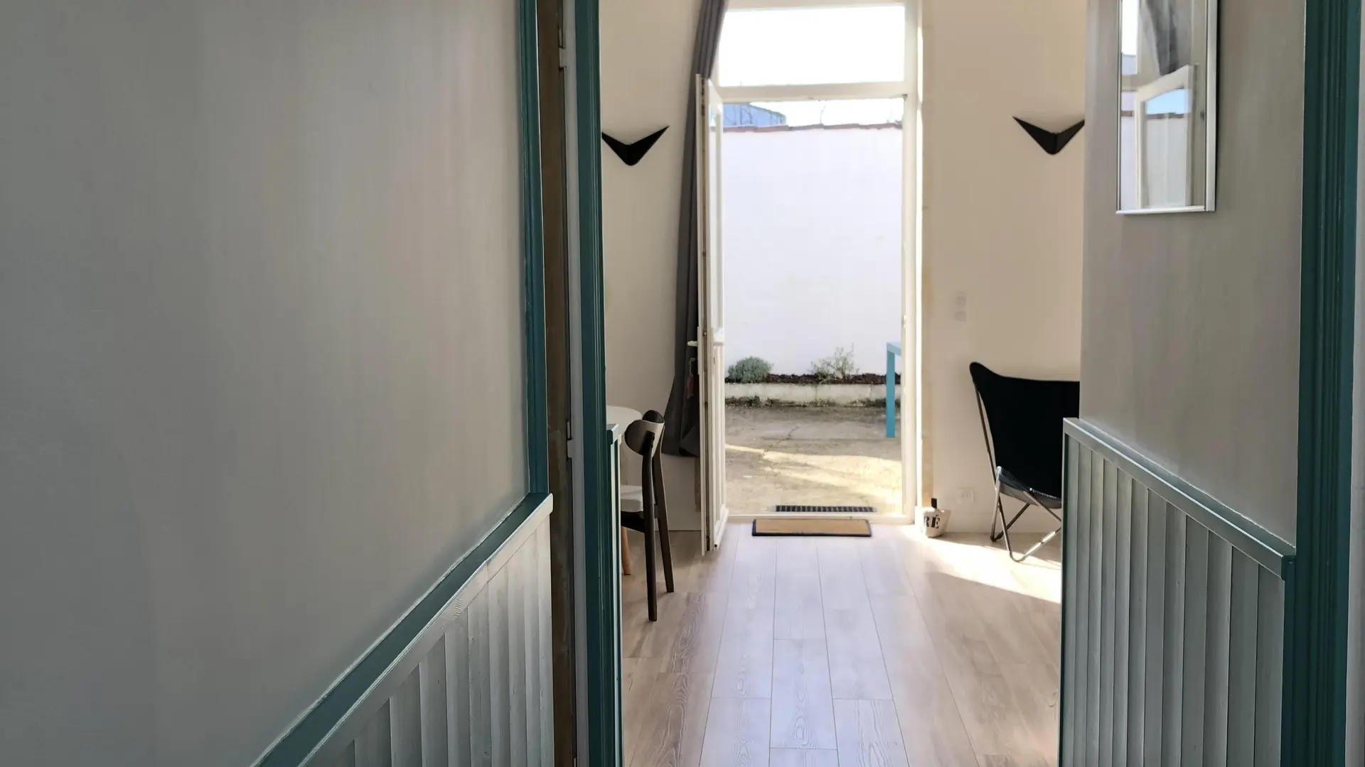 Korridor zum Innenhof