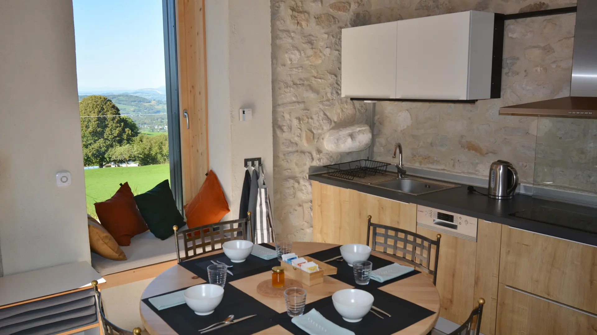 Cuisine du Gîte Etoile Boréale