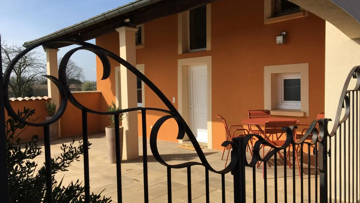 Entrée du gîte