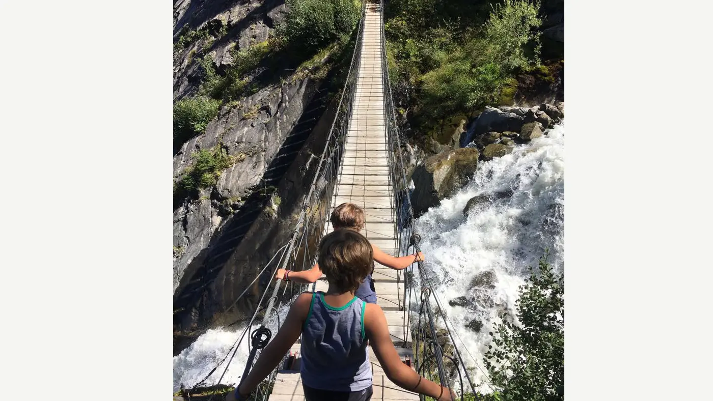 pont suspendu vers bionnassay
