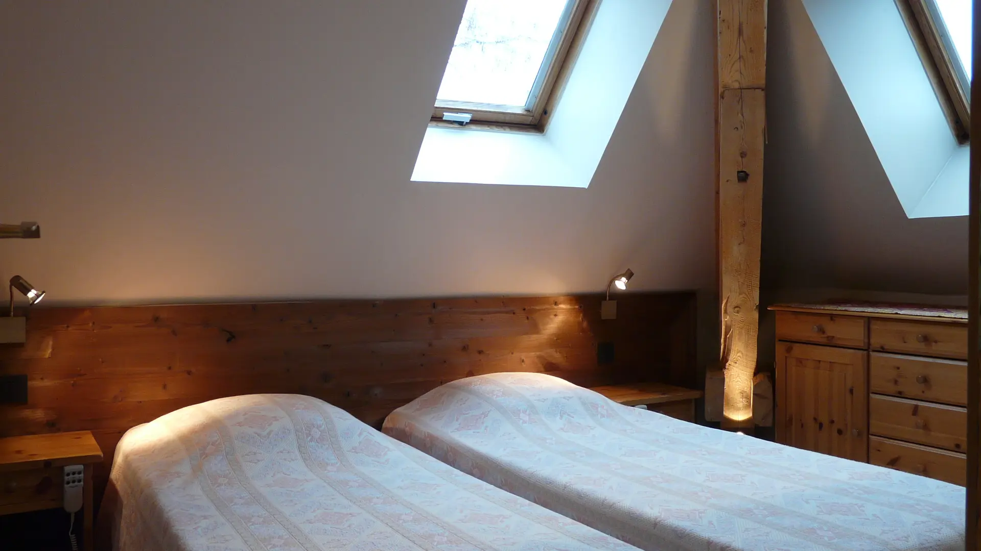 Les Terrasses des Glaciers 2ème étage - Chambre