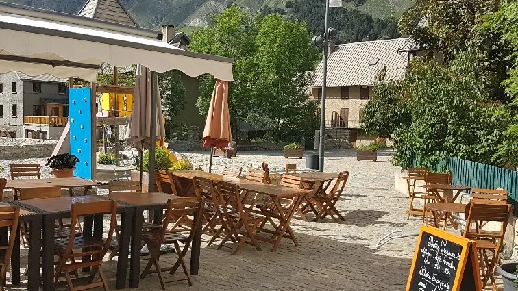 Terrasse en été