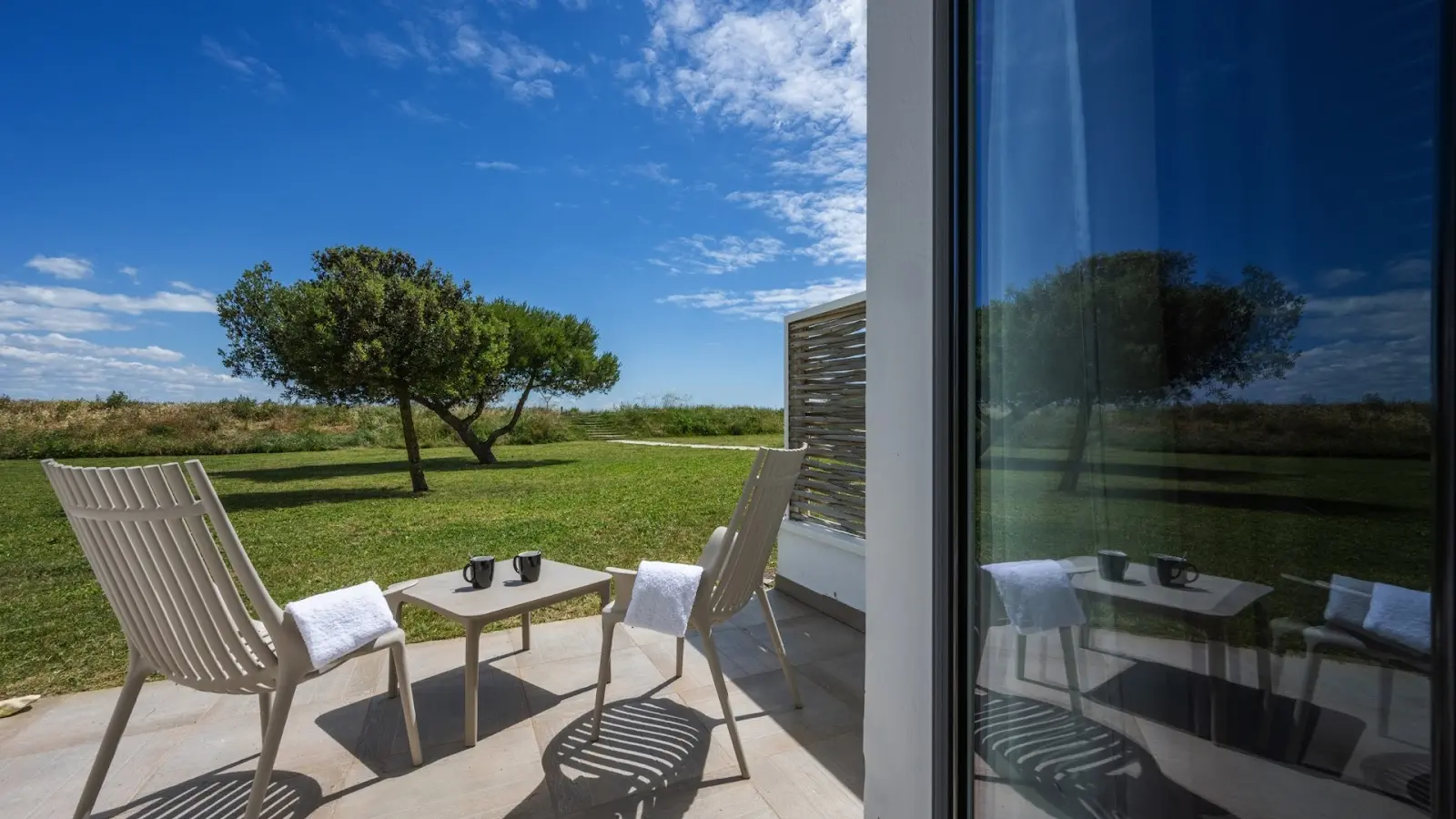 Chambre avec terrasse côté mer