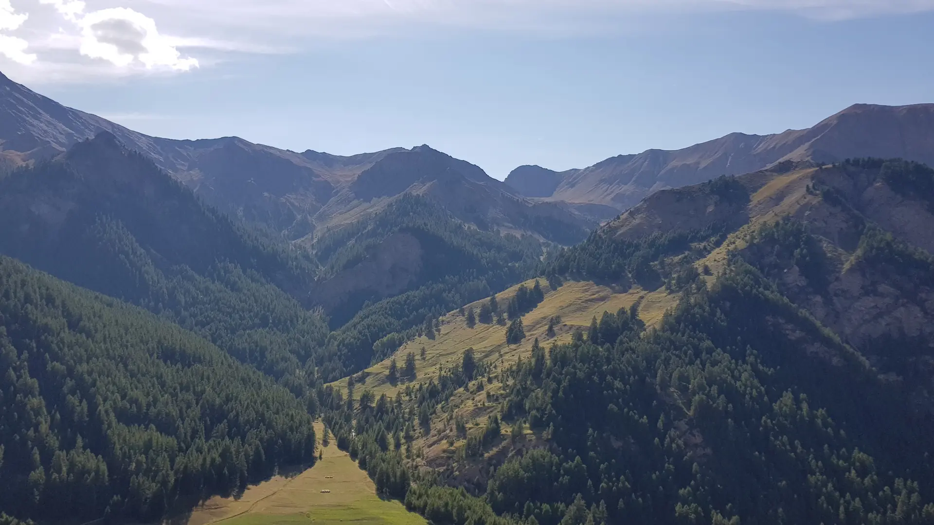 vue de la chambre mélèze